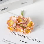bouquet fleurs artificielles rose clair moderne decoration maison fete anniversaire intérieur