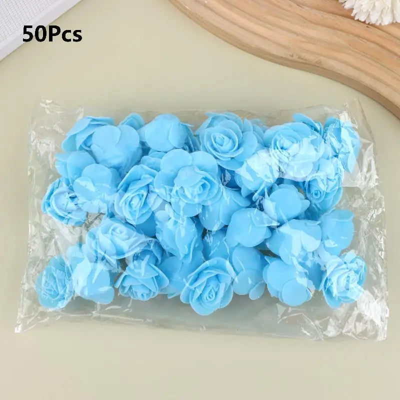 décoration intérieure artificielle roses multicolores maison événements DIY