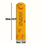 outil suspension cadre jaune pratique poignées antidérapantes règles ergonomique fixations visibles