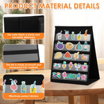 porte stickers pliable noir moderne stickers autocollants pvc transparent compartiments organisation événementnels affichages