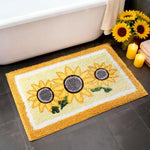 tapis bain absorbant antidérapant étoiles mer bleu clair moderne chambre