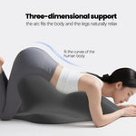 coussin ergonomique gris tissu 3d contour zones soutien lumbar cervical thoracique