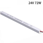 alimentation led 12v 24v 18w 36w 48w câbles blanc moderne sans fixation