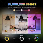 ampoule led intelligente e27 rgb blanc 15w 18w moderne