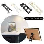 supports photo cadre minimaliste noir blanc crème encastrement dos multiple tailles