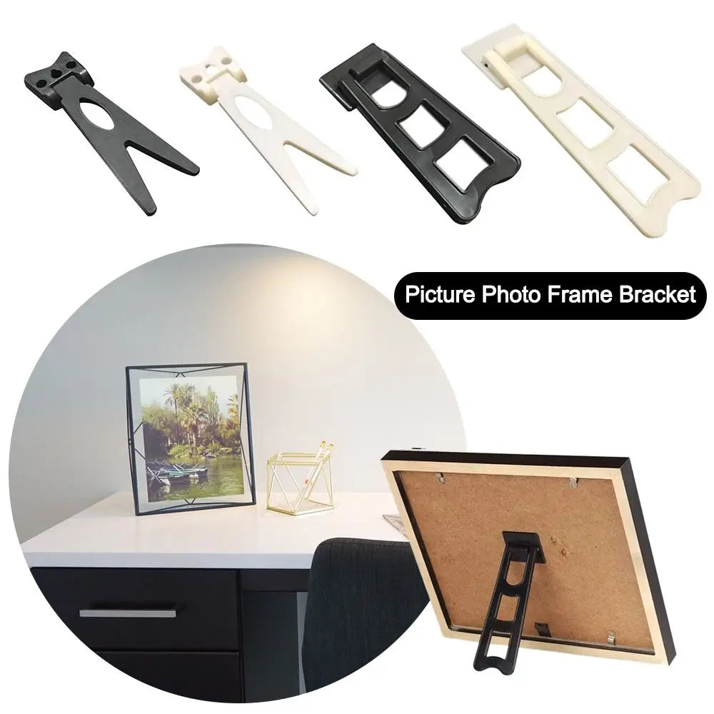 supports photo cadre minimaliste noir blanc crème encastrement dos multiple tailles