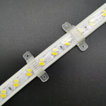 clips fixation ruban led transparent 10mm 15mm 18mm 5050 5630 3528 v1v12v20v