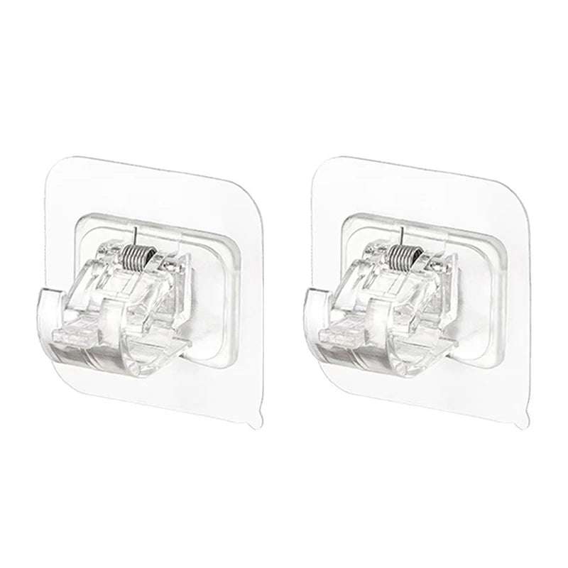 support rangement blanc moderne adhésif barres crochets adhésifs lisses extensibles salle bain