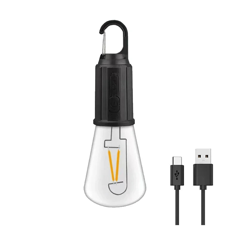 lampe solaire portable rechargeable usb noir bleu transparent moderne