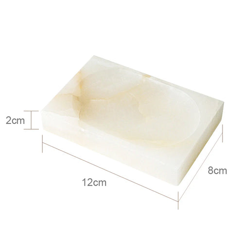 ensemble accessoires salle bain marbre blanc onyx distributeur savon plateau pot brosse dents