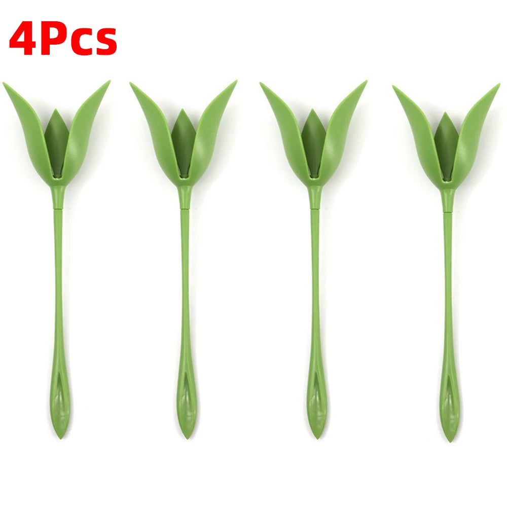 porte serviettes moderne napkins holder serviettes pliées fleur blanc vert adhésif kitchen organizer tendance