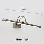 applique murale salle bains moderne lampe led rectangulaire éclairage intérieur chambre cuisine