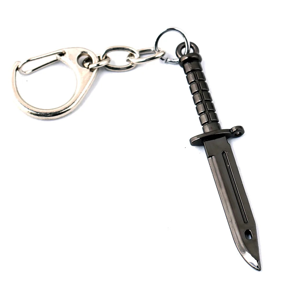 Porte-clés couteau CS:GO Karambit avec fermoir mousqueton