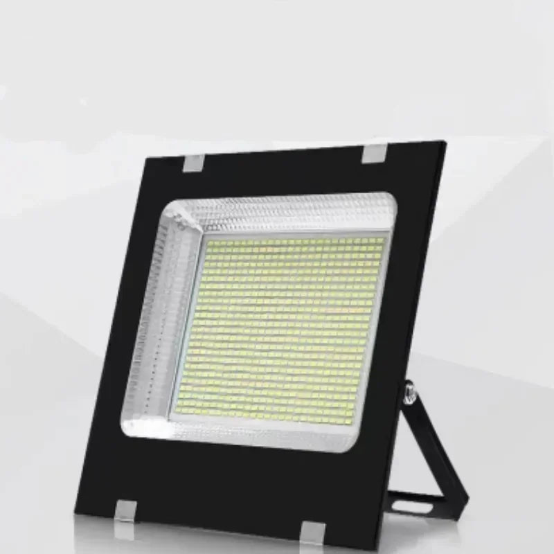 projecteur led extérieur 1000w noir moderne 1728leds ip65 220v 82000lm fixations inclusées