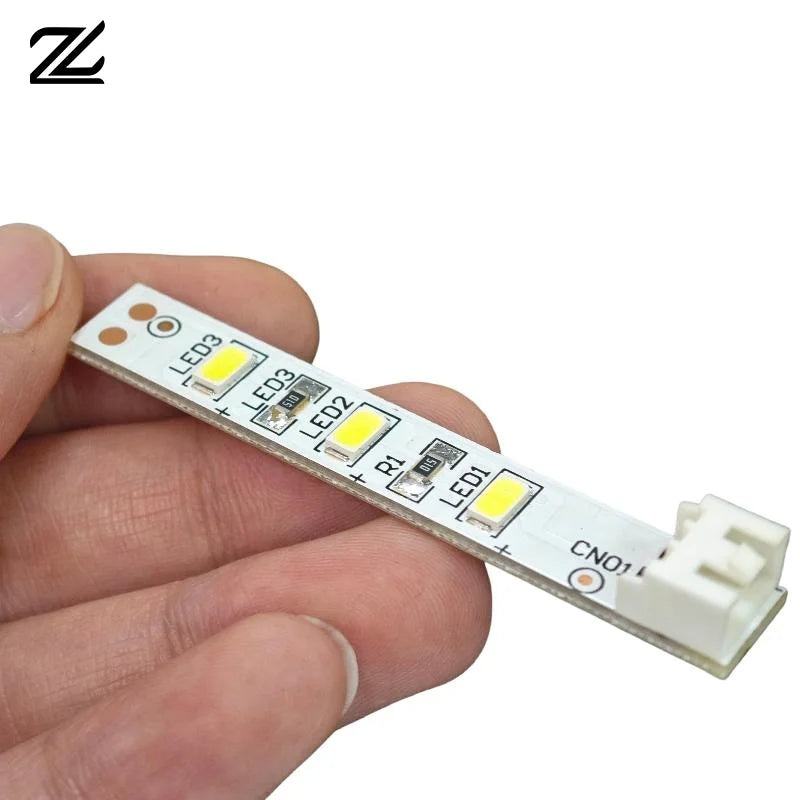 ruban led blanc moderne adhésif leds connecteurs 65mm longueur maison bricolage
