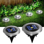 lampe solaire extérieure moderne argentée noire acier inoxydable led ip65 imperméable