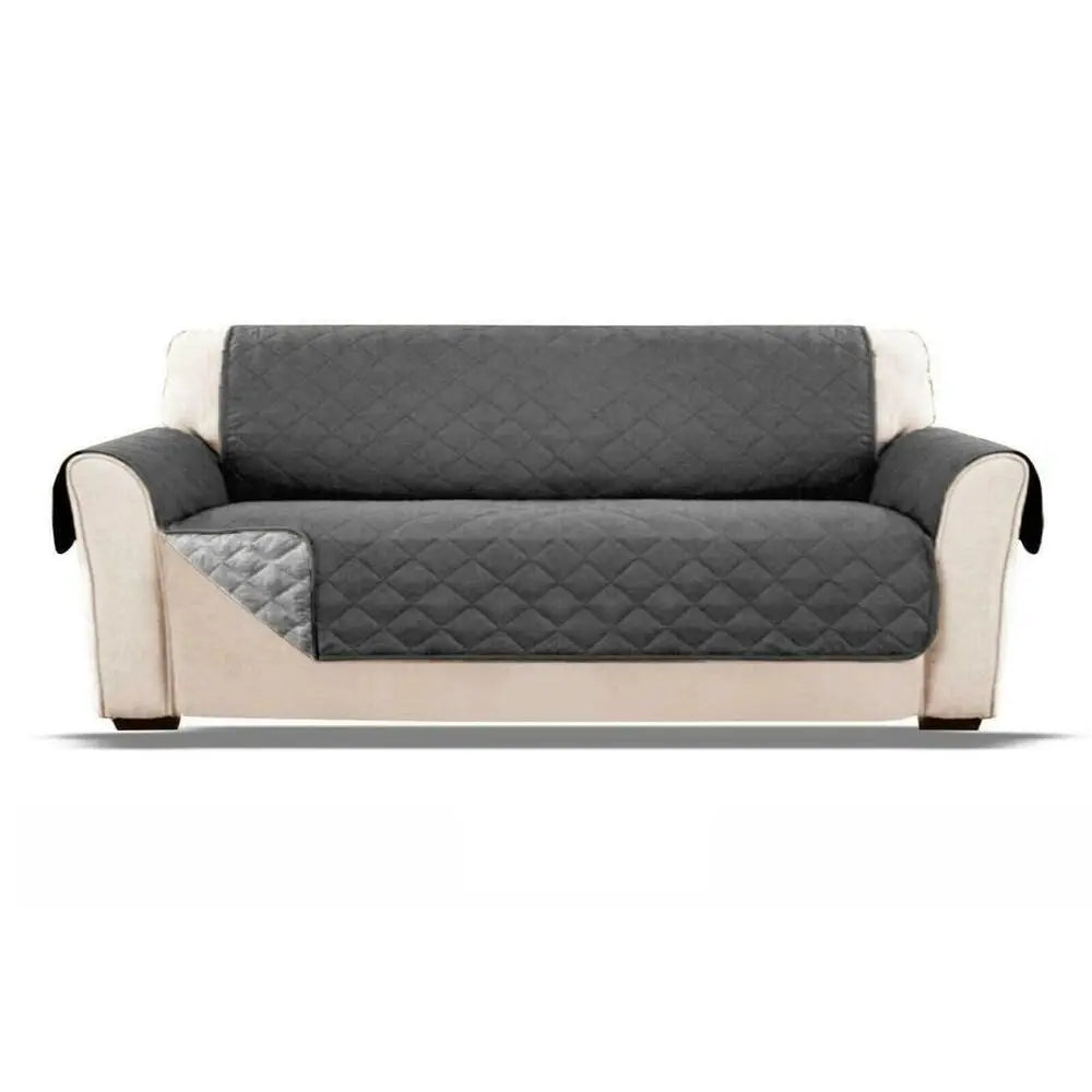 housses canapé imperméables antirayures gris beige quilted deux places protection animaux enfants moderne