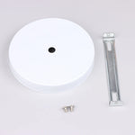disques suspension noir blanc modernes tringles vis 12cm 4.72in
