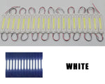 modules led cob 12v blanc vert bleu rouge orange jaune gris ip65 waterproof adhésifs