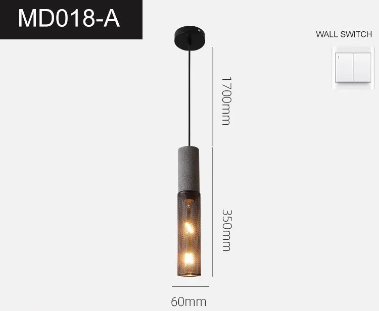 lampe suspendue moderne minimaliste blanc noir doré pendentif câble salon chambre étude