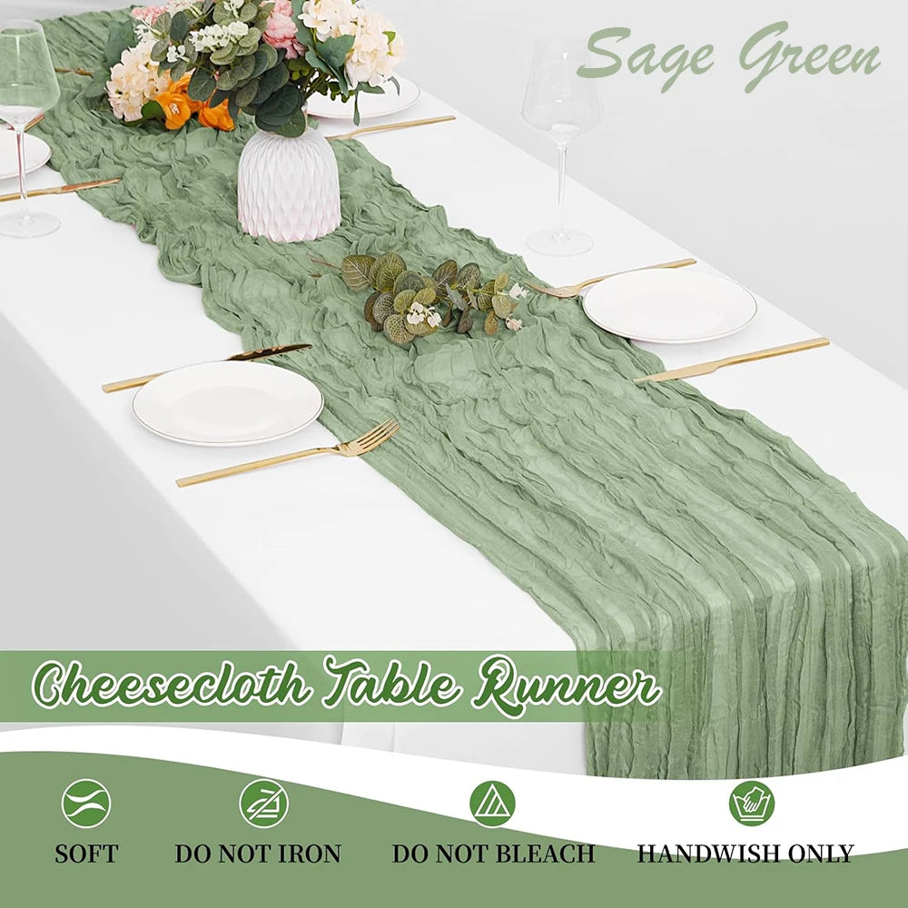 table chemin rouge bordeaux boho rustique semi transparente maison décor festive anniversaire mariage