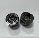 lentille optique ronde noire lampe led haute puissance support éclairage moderne