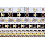 ruban led 5m 144 leds blanc blanc chaud ambre ip65 waterproof moderne