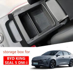 rangement accoudoir voiture abs silicone compartiments modulaires console centrale byd king seal chazor 2026
