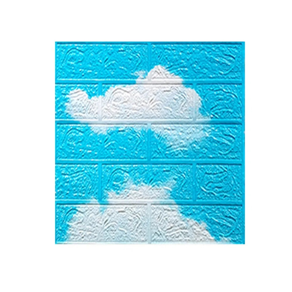 panneaux decoratifs murals multicolores aspect pierre naturelle modernes adhesifs 35x38.5cm deco rouleau