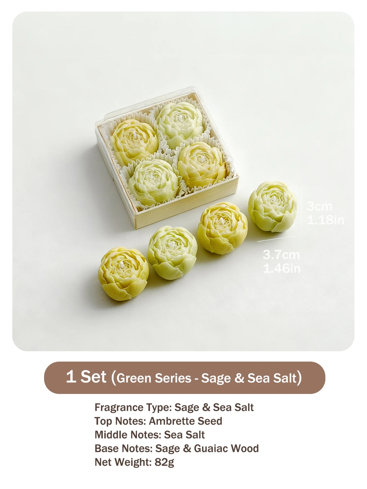 bougies parfumées rose fleur aromathérapie élégantes mariage cadeau femme anniversaire saint valentin
