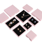 boîtes bijoux rose rayées rangement colliers boucles oreilles bracelets diamants nouveau anoël valentin