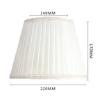abat jour tissu floral broderie franges beige luxe décoration lampe table murale moderne