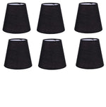 abat jour tissu noir moderne opacité toile chambre salon deco
