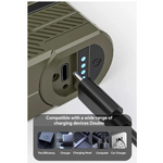 lampe camping portable vert olive 5000mAh 2400LM éclairage moderne clips