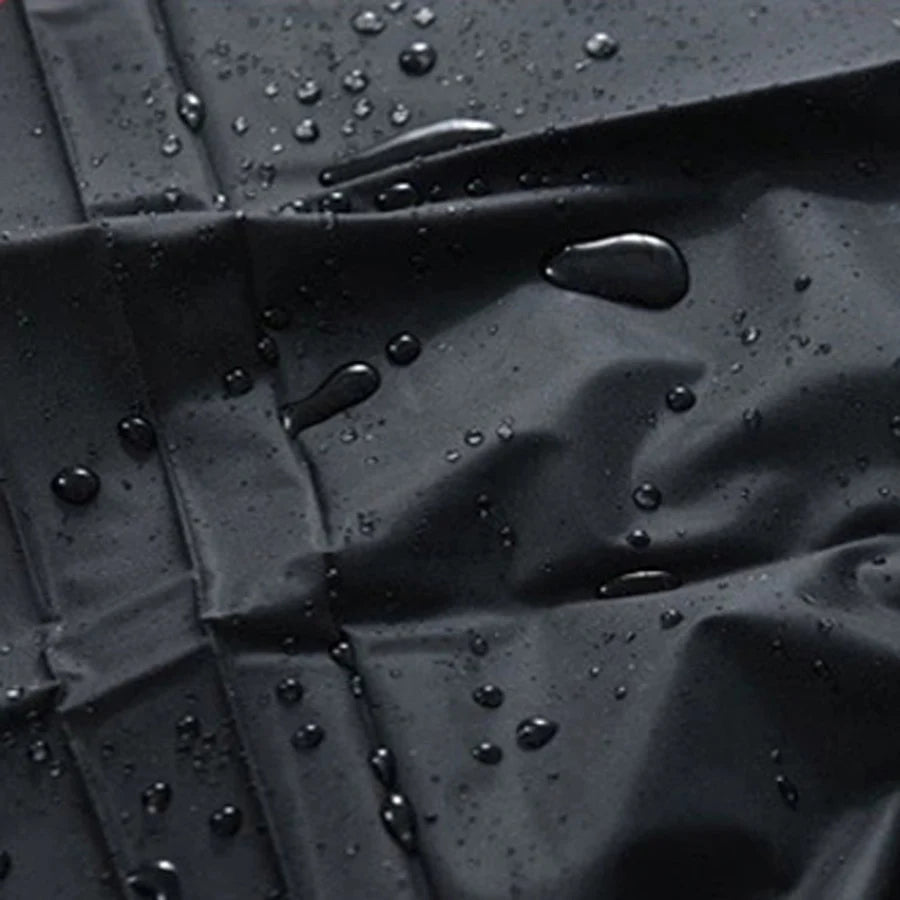 housse protection canapé noir brillant moderne tissu imperméable vinyle pvc poignée
