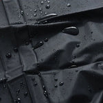 housse protection canapé noir brillant moderne tissu imperméable vinyle pvc poignée