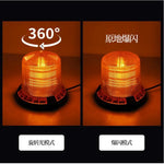 lampe signalisation danger rouge bleu orange aimant led 360 rotation flashing strobo moderne sécuritéurgence