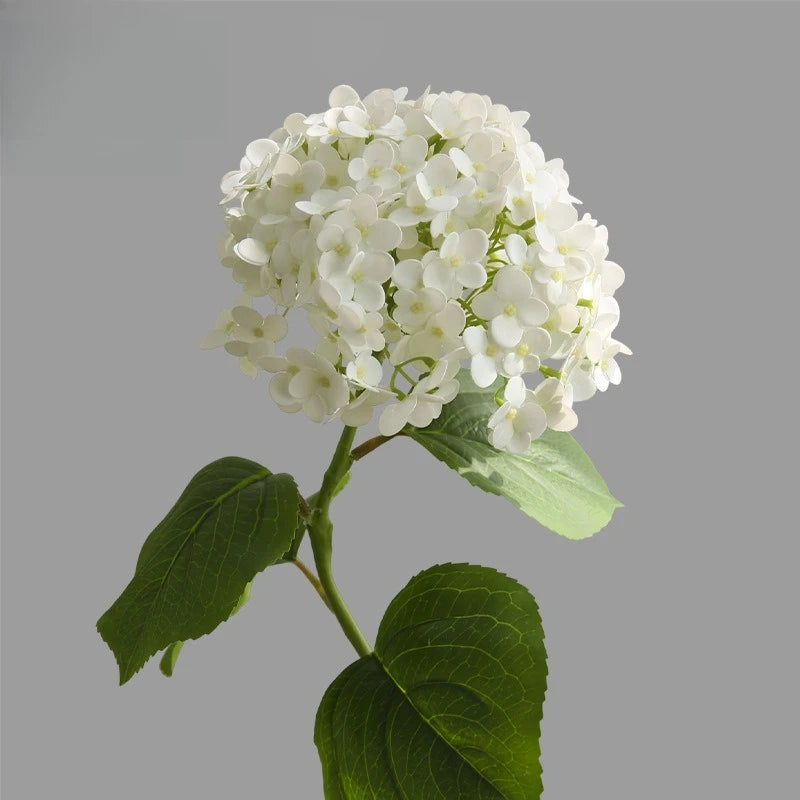 bouquet artificiel hortensias soie rose vert bleu blanc intérieur mariage décoration maison