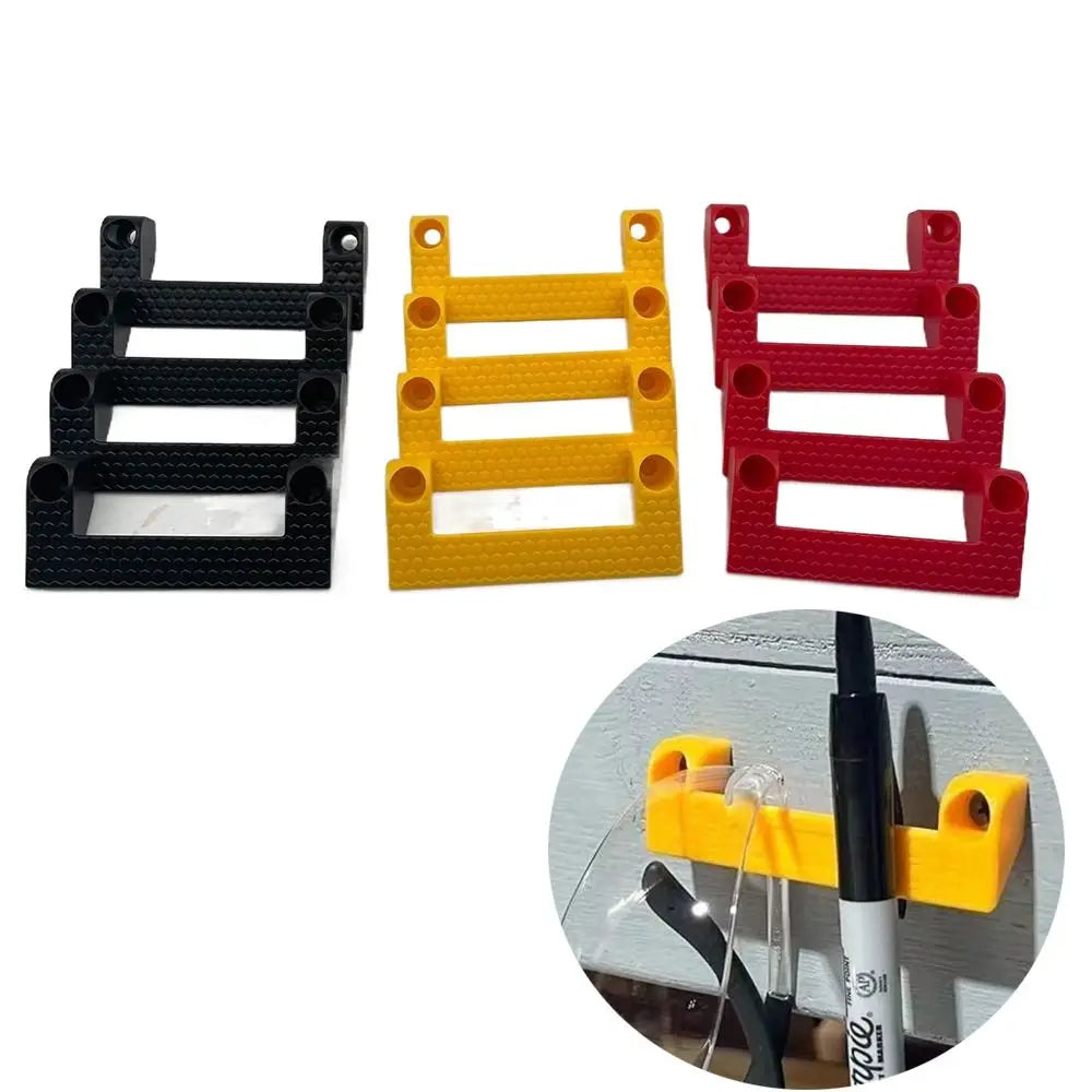 porte outils magnétique rouge jaune noir grille tailles pratique moderne outils organisation espace travail