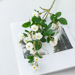 bouquet artificiel marguerites fleurs soie modernes intérieur décoration mariage anniversaire baby shower