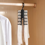 porte cravates rotatif support cravates multiples rangement ceintures accroche tringle moderne minimaliste
