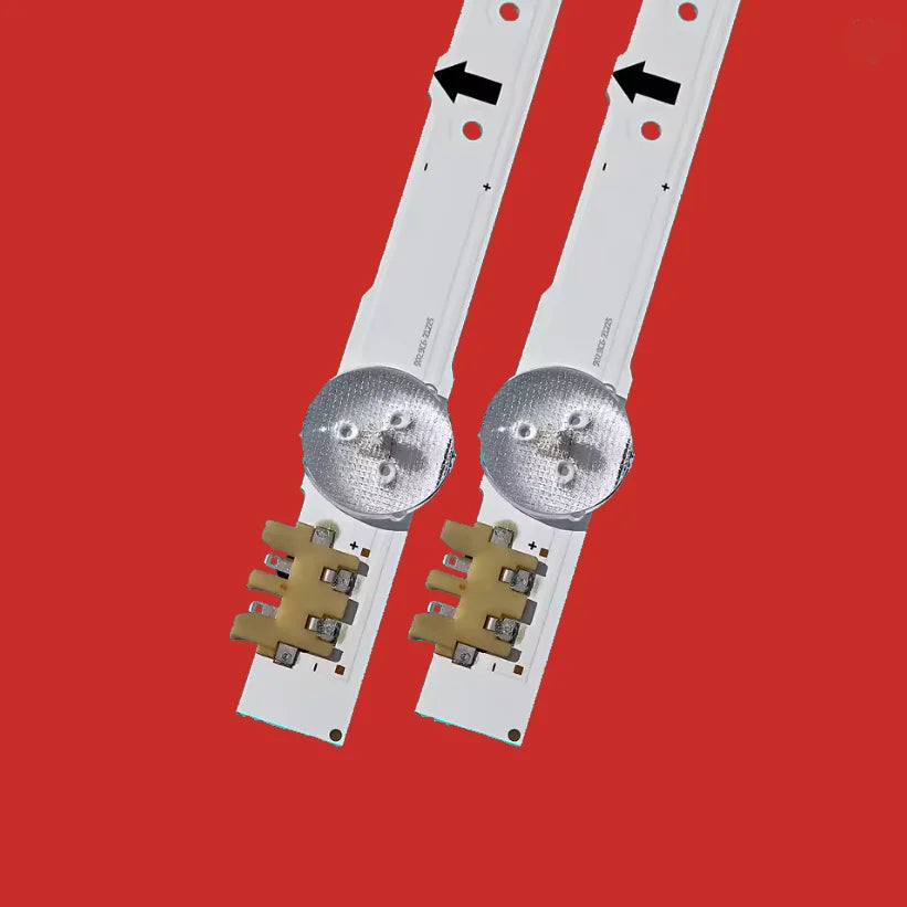 bande led leds 647mm blanc connecteurs dorés moderne électronique télévision remplacement reparations