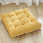 coussin sol velours épais violet vert moderne 53x53cm 45x45cm polyester anti décubitus