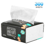 serviettes papier noir blanc imprimées moderne 300 feuilles papier opaque minimaliste