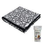 couverture colorier motif animal géométrique moderne 24 marqueurs acryliques 150x125cm