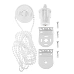 rideau lamelles blanc moderne chaîne accessoires réparation vis fixations métal