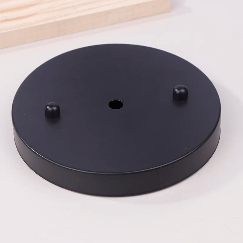 disques suspension or argent noir modernes vis 15cm