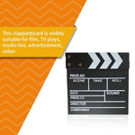 clapboard bois noir blanc rayures diagonales outil cinema prise vue film scène