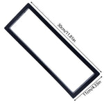cadre photo transparent moderne fleurs séchées minimaliste noir blanc contemporain