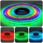 ruban led 720 leds rgb ic ws2811 12v 24v adhésif moderne blanc multicolore